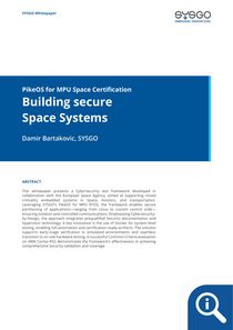 Building secure Space Systems